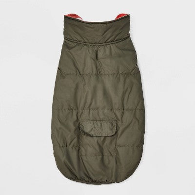 Reversible Plaid Dog Vest - Boots & Barkley M