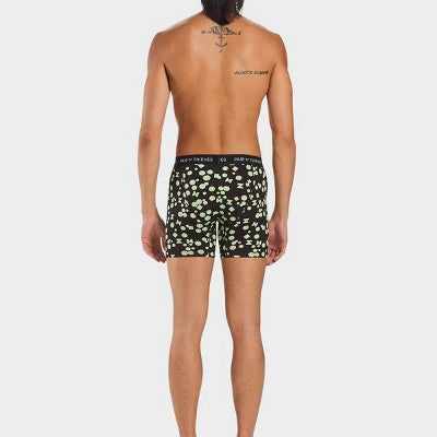 Pair of Thieves Men's Polka Dot Super Soft Boxer Briefs - Black/Polka XL