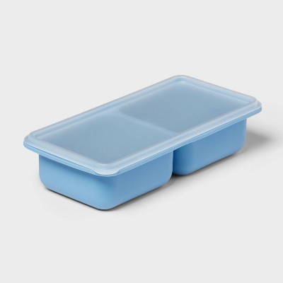 2c Silicone Freezer Mold with Lid Blue - Room Essentials
