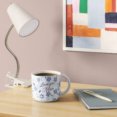 14oz Love You Mom Shortie Mug Blue - Room Essentials