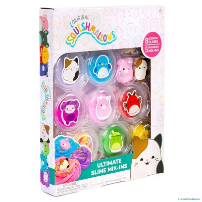 Squishmallow 13pc Ultimate Slime Mix in Set: Sensory Development Toy & Educational Slimes Suitable for Kids
