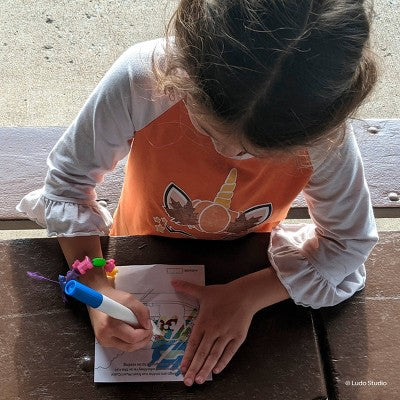 Bluey Halloween Imagine Ink Book