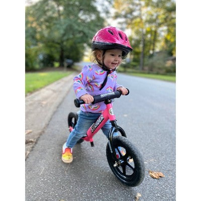 Strider Sport 12" Kids' Balance Bike - Pink: Adjustable Handlebar & Seat, Steel Frame (LOCAL PICKUP ONLY)