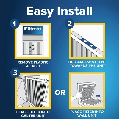 Filtrete 14x24x1 Allergen Bacteria and Virus Air Filter 1500 MPR: Electrostatic Furnace Filter, MERV 12, 3-Month Use (LOCAL PICKUP ONLY)