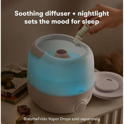 Frida Baby 3-in-1 Humidifier with Diffuser and Nightlight - White