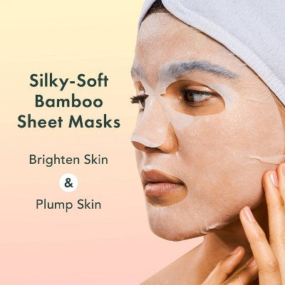 Rael Beauty Fan Favorites Collagen & Vitamin C Facial Sheet Mask Set - 2ct