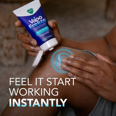 Vicks Vapo Freeze Pain Reliever Cream - 3oz