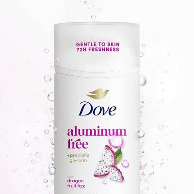 Dove Beauty Aluminum-Free Deodorant Stick - Dragon Fruit & Coconut Cream - 2.4oz
