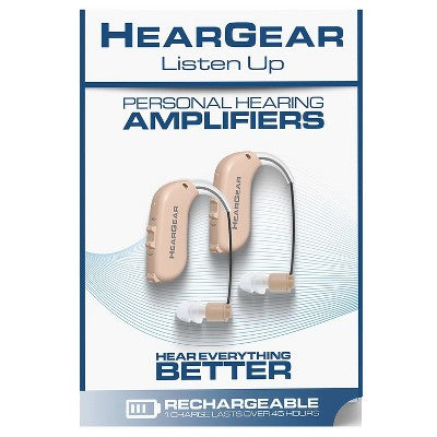 Lucid Audio Personal Hearing Rechargeable Amplifier - 1 Pair