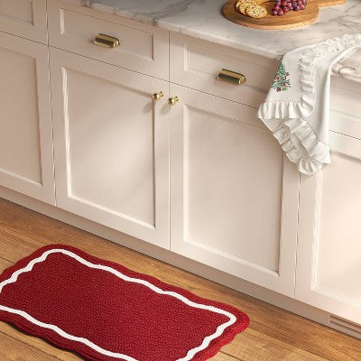 2pk Tree with Ruffle Napkins Green - Threshold