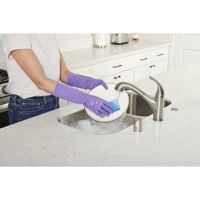 Clorox Enhanced Protection Latex Gloves - Medium - 1 Pair
