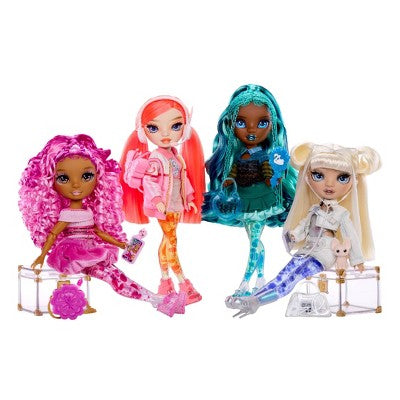Rainbow High Sparkle and Shine Whitney with Magic Bubbles in Legs White Hair 11"