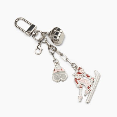 Studio Artifact Lip Charm Keychain Accessory - Skiier