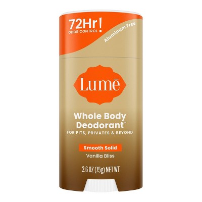 Lume Solid Deodorant Stick - Vanilla Bliss - 2.6oz