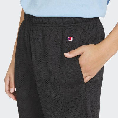 Champion Boys' Signature Mesh Shorts - Black L *ADD 3 TO YOUR CART & 1 IS FREE!*