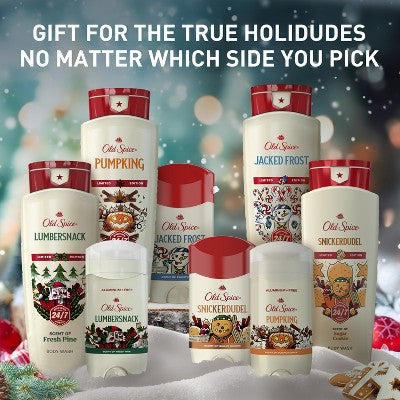 Old Spice Holidudes Antiperspirants and Deodorant - Snickerdudel - 2.6oz