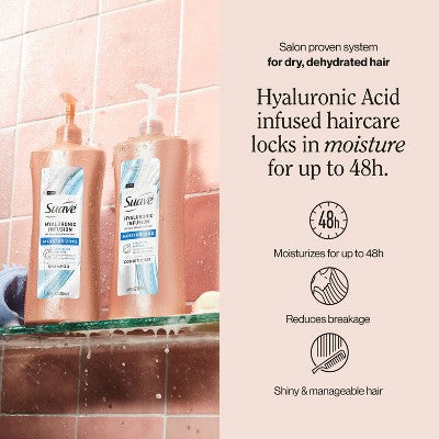 Suave Hyaluronic Hair Shampoo - 28 fl oz