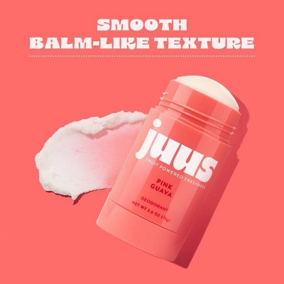 Juus Aluminum-Free Serum Deodorant Stick - Pink Guava - 2.6oz