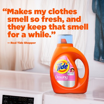 Tide Liquid HE Laundry Detergent - April Fresh - 148oz