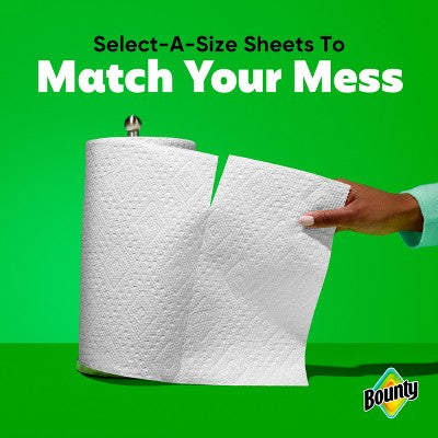 Bounty Select-A-Size Paper Towels - 6 Triple Rolls