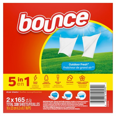 Bounce Outdoor Fresh Dryer Sheets - 330ct