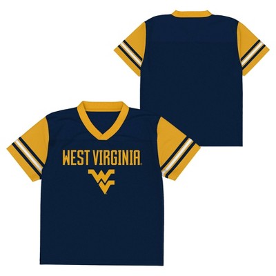 NCAA West Virginia Mountaineers Toddler Boys' Jersey - 3T