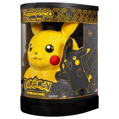 Pokemon Pikachu Puppetronic by RealFX - 16" Interactive Plush with 120+ Animations