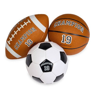 Champion Inflatable 3 Pack Classic Balls
