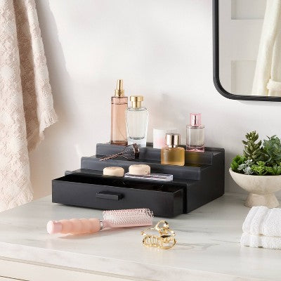2 Tiered Fragrance Organizer with Drawer - Brightroom
