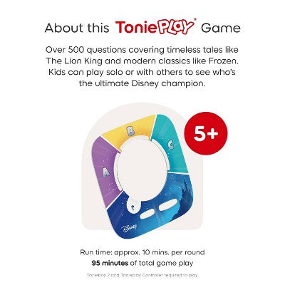 tonies Tonieplay Disney: Quiz Kingdom Game