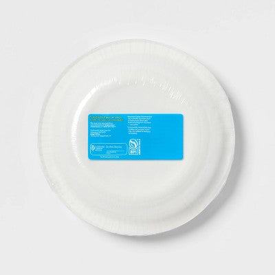 Disposable Bowl - Blue Checkered - 20oz/20ct - up&up