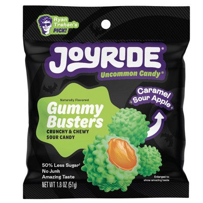 JOYRIDE Gummy Busters Halloween Sour Caramel Apple Mix Candy - 1.8oz
