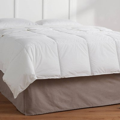 King Bed Skirt Gray - Room Essentials
