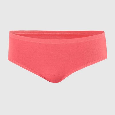 Hanes Girls' 4pk Hipster Period Underwear Moderate Protection - colors may vary 16