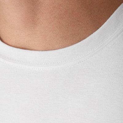Hanes Men's Cotton Stretch Crewneck Shirt - White S