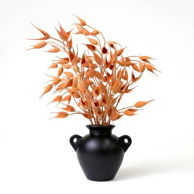 Potted Floral Arrangements Black Pot - Bullseye's Playground