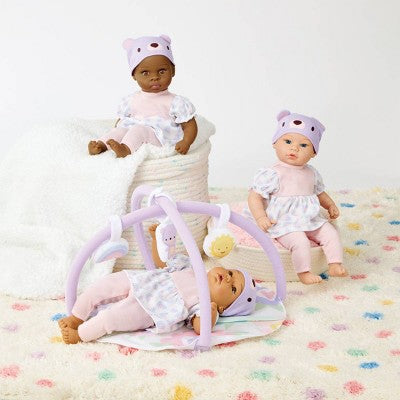 Madame Alexander 14" Small Wonder Medium Skin Tone Baby Doll Activity Gym: PVC and Polyester Material