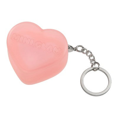 Mini Glam Cosmetics - Heart Glitter Balm Pink