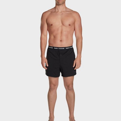Pair of Thieves Men's Super Soft Boxer Shorts - Black S