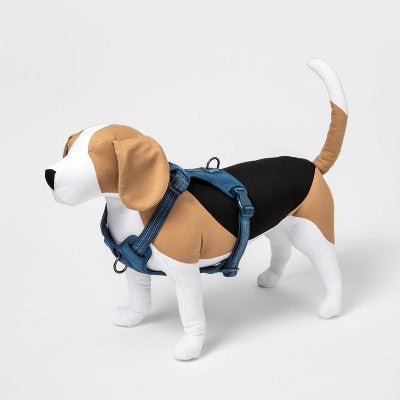 Reflective Comfort Dog Harness - XL - Navy - Boots & Barkley