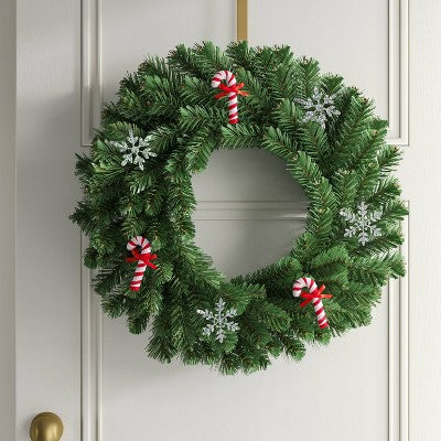 24" Unlit Core Christmas Wreath - Wondershop (LOCAL PICKUP ONLY)