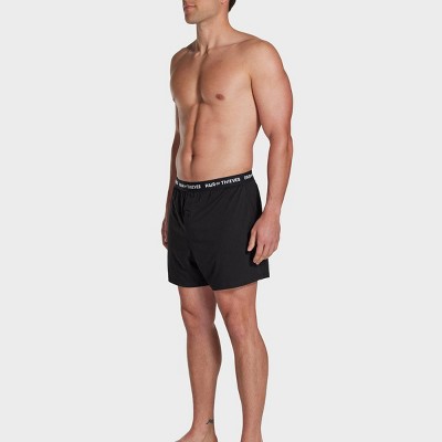 Pair of Thieves Men's Super Soft Boxer Shorts - Black S