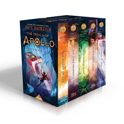 Trials of Apollo, the 5 Book Paperback Boxed Set - by Rick Riordan