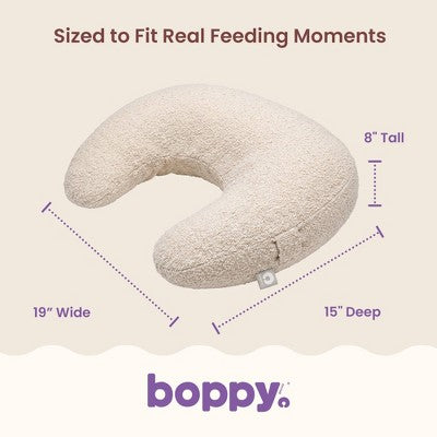 Boppy Luxe Nursing Pillow - Oat Boucle