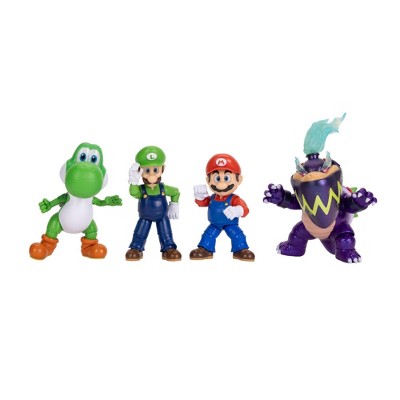 The Super Mario Galaxy Movie - 5" Figure Multi-Pack - Mario, Yoshi and exclusive Wonder Bowser Jr. and Luigi Figures