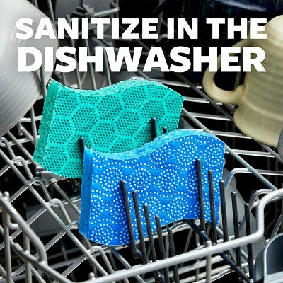 Scotch-Brite Scrub Dots Non-Scratch Scrub Sponge - 2pk