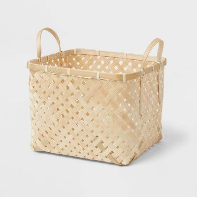 Woven Bamboo Basket - Brightroom (LOCAL PICKUP ONLY)