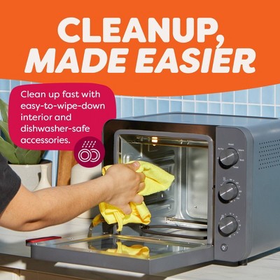 Instant Pot InstantHeat4 Slice Air Fryer Toaster Oven, 7-in-1, No Preheat Required Air Fry, Bake, Toast, Roast, Broil, Warm, and Make Pizza