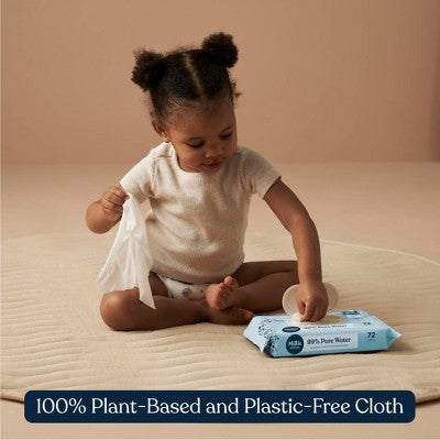 Millie Moon 99% Pure Water Baby Wipes - 216ct