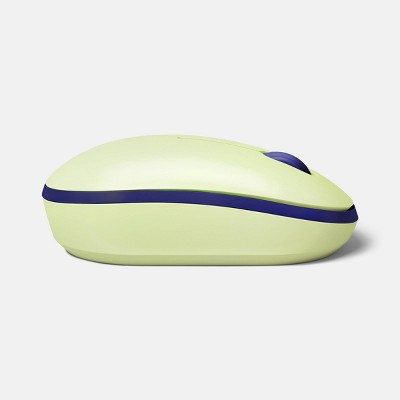 Bluetooth Mouse - heyday Pastel Lime: USB-A Connection, Home Use